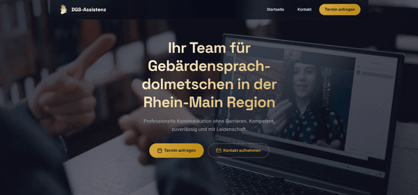 DGS-Assistenz Website & Flutter App